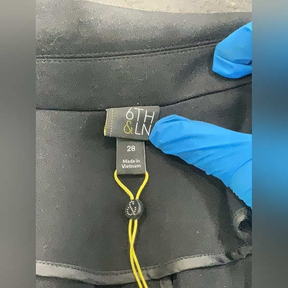 6th & Lane Plus Size 28 Black Blazer Jacket NWT - Picture 6 of 7